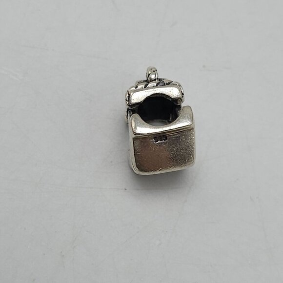 925 Sterling Silver Anchor Charm Pendant European Bracelet Necklace - Picture 3 of 4